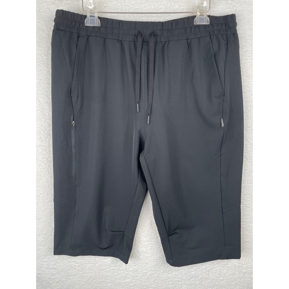 Baleaf Womens 2XL Black Water Resistant Athletic Hiking Bermuda Shorts NWT